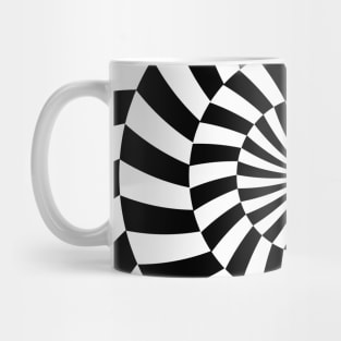 Op art abstract round mindf*ck Mug